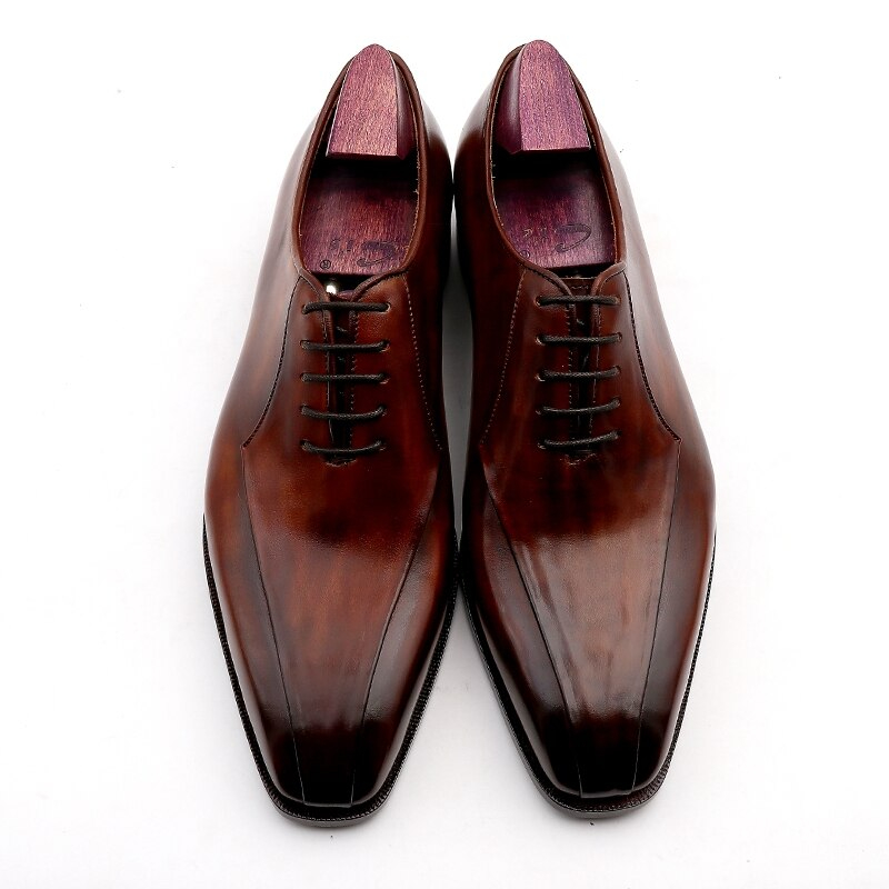 Mens dress leather shoes