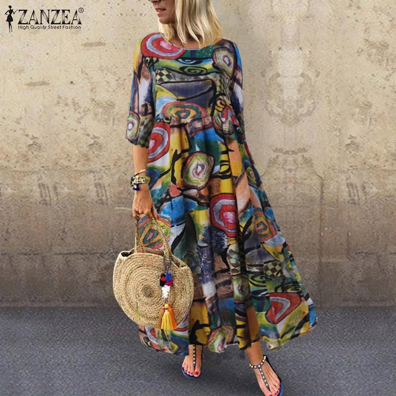 Sleeveless Floral Print Vestido Sleeveless Floral Print Vestido