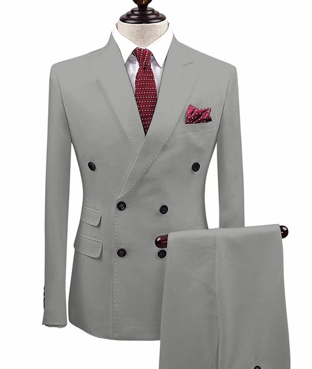2 Pieces Men's Suit Slim Fit 2 Pieces Men's Suit Slim Fit
