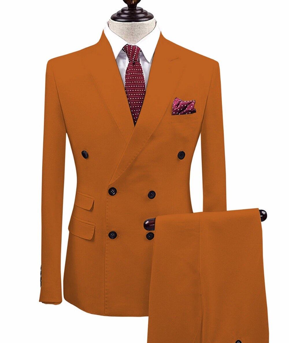 2 Pieces Men's Suit Slim Fit 2 Pieces Men's Suit Slim Fit