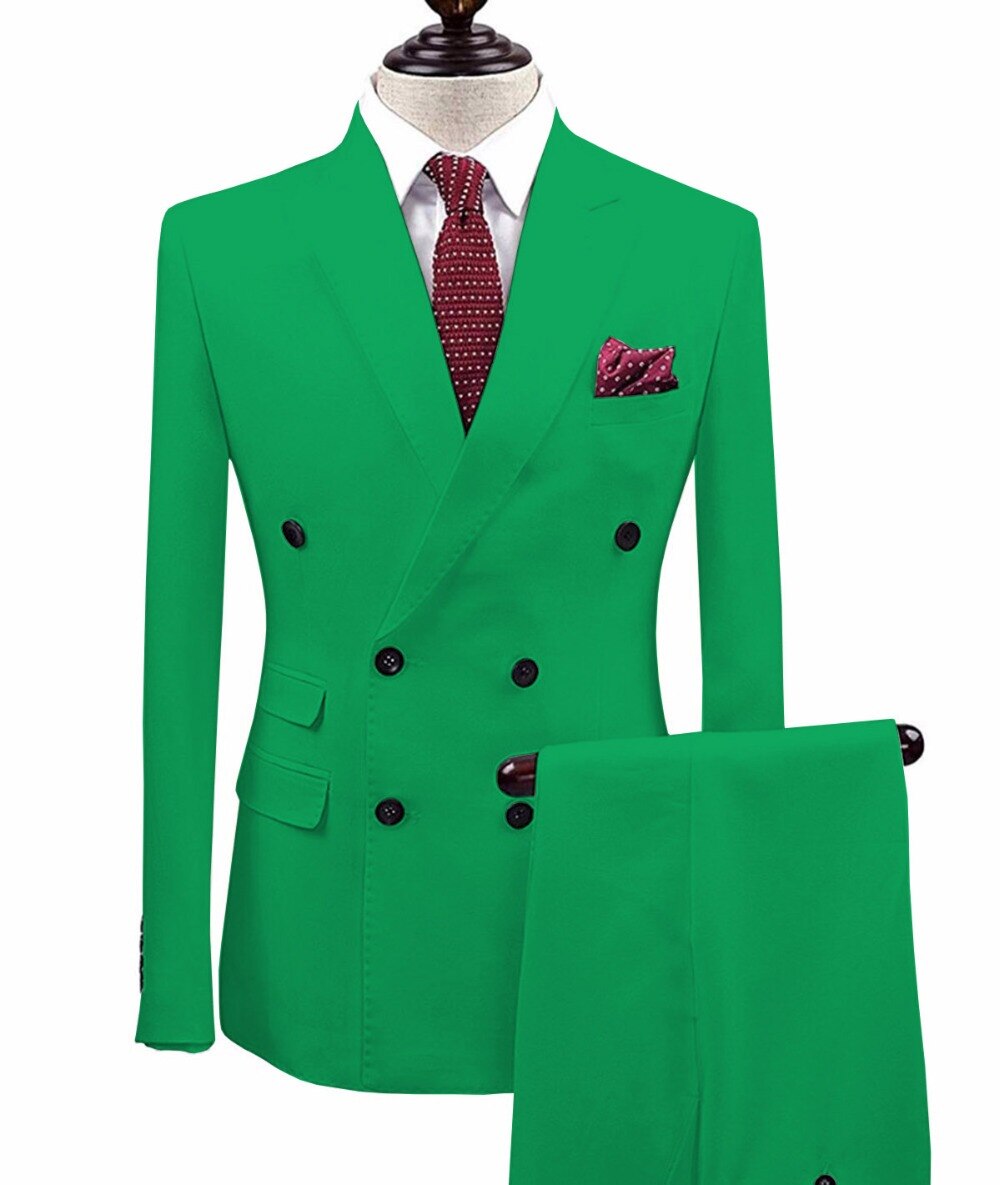 2 Pieces Men's Suit Slim Fit 2 Pieces Men's Suit Slim Fit