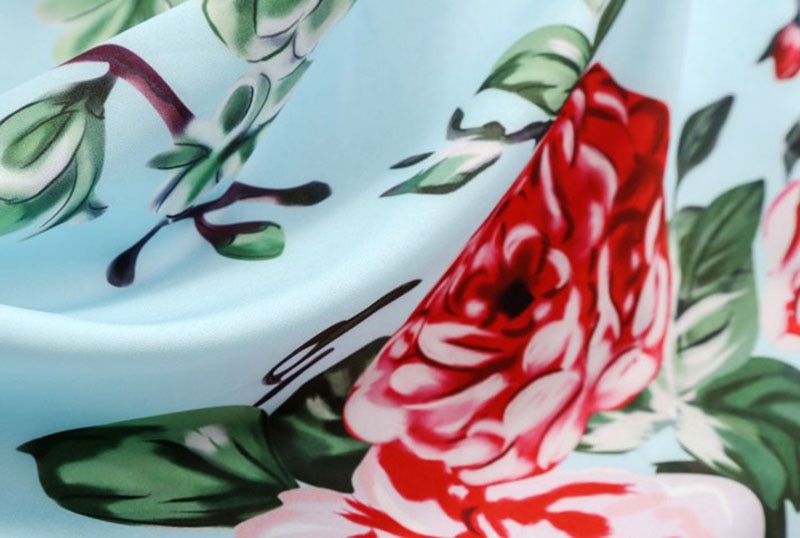 Casual Floral Retro Vintage Dress Casual Floral Retro Vintage Dress