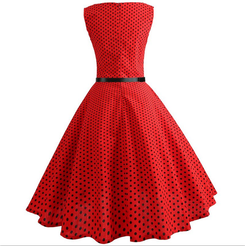 Casual Floral Retro Vintage Dress Casual Floral Retro Vintage Dress