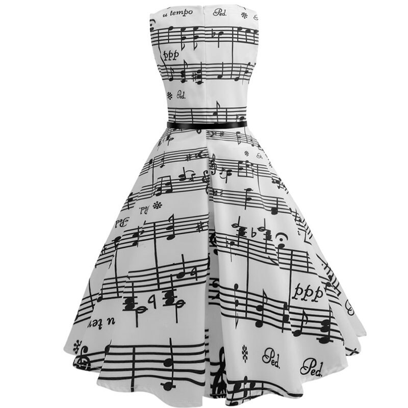Casual Floral Retro Vintage Dress Casual Floral Retro Vintage Dress