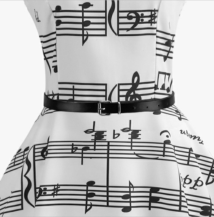 Casual Floral Retro Vintage Dress Casual Floral Retro Vintage Dress