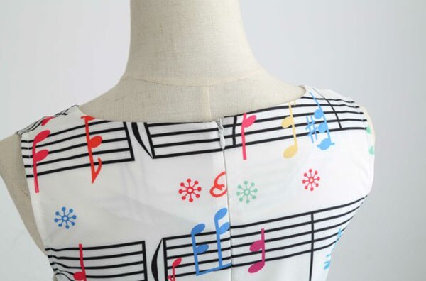 Casual Floral Retro Vintage Dress Casual Floral Retro Vintage Dress