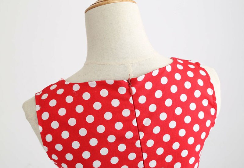 Casual Floral Retro Vintage Dress Casual Floral Retro Vintage Dress