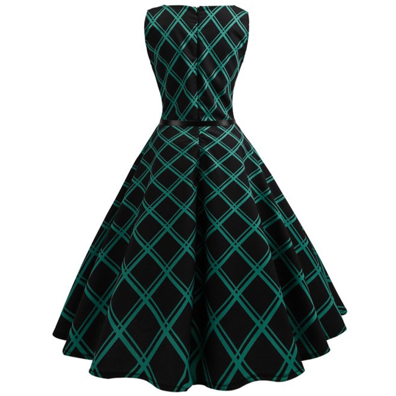 Casual Floral Retro Vintage Dress Casual Floral Retro Vintage Dress