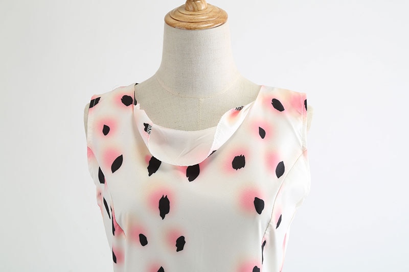 Casual Floral Retro Vintage Dress Casual Floral Retro Vintage Dress