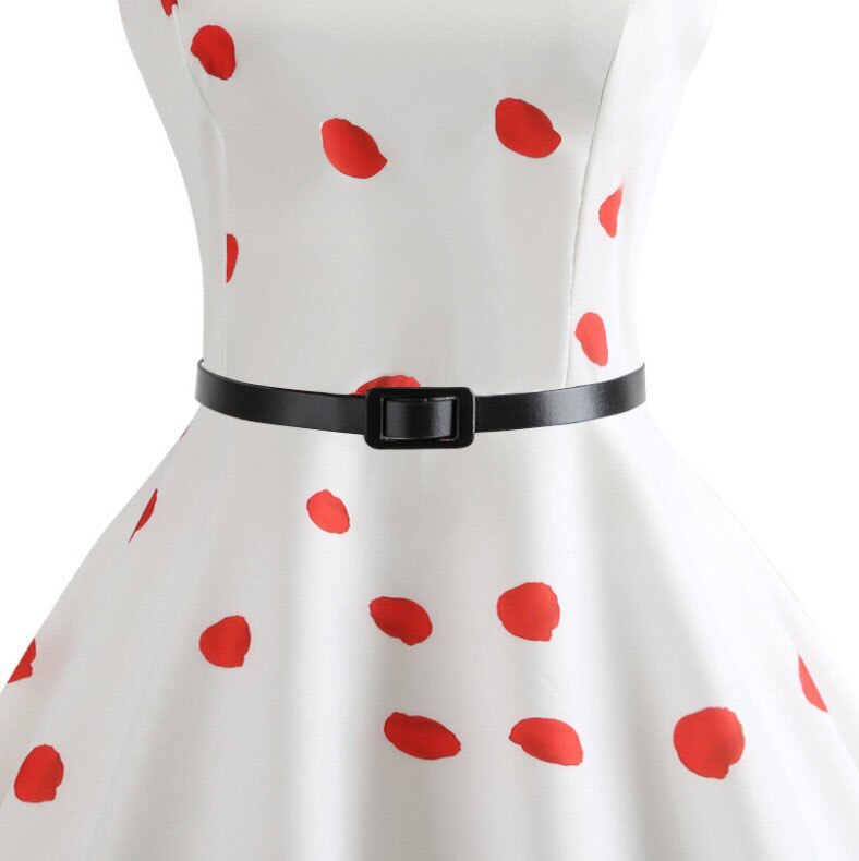 Casual Floral Retro Vintage Dress Casual Floral Retro Vintage Dress