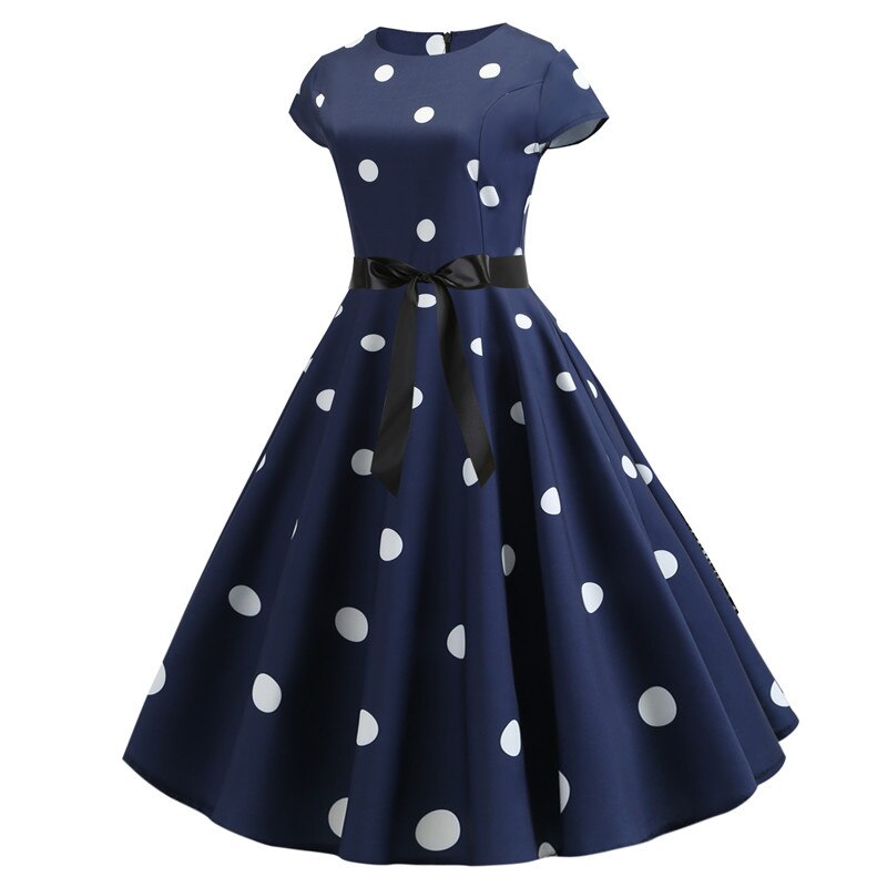 Floral Print Rockabilly Dress