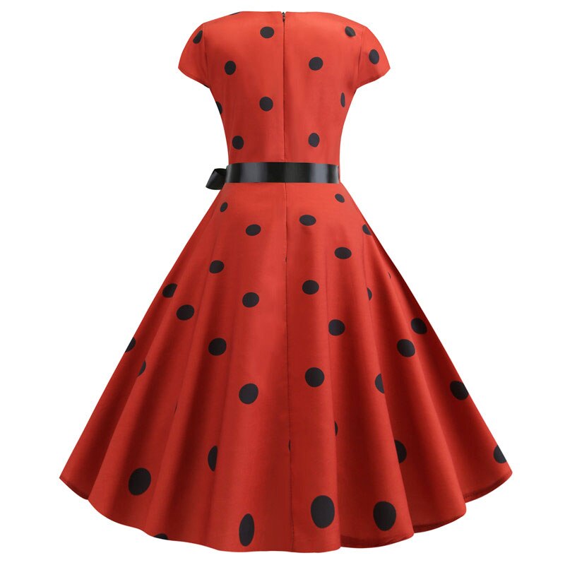 Floral Print Rockabilly Dress
