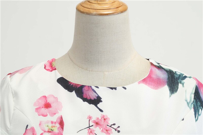 Floral Print Rockabilly Dress