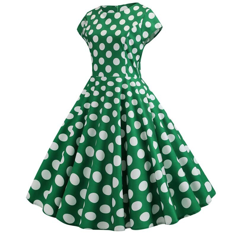 Floral Print Rockabilly Dress