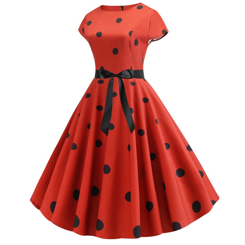 Floral Print Rockabilly Dress