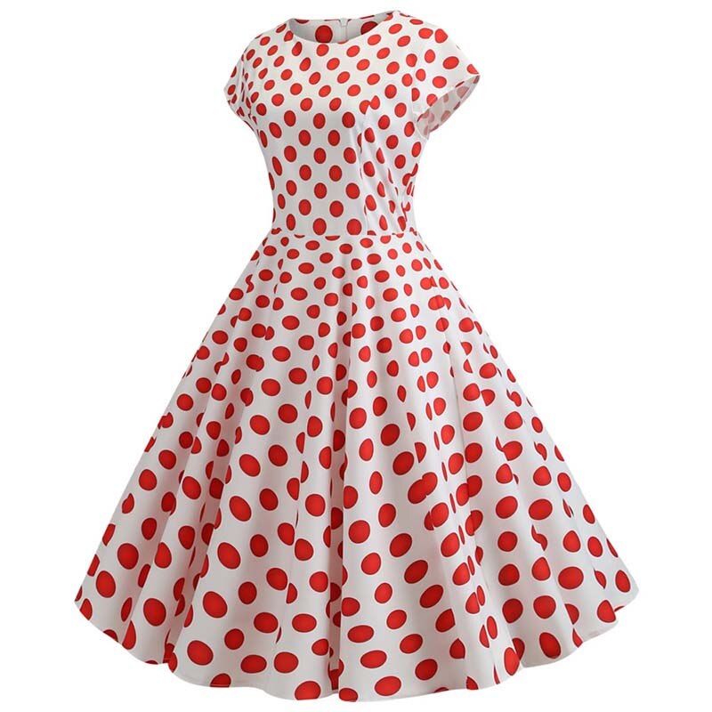 Floral Print Rockabilly Dress