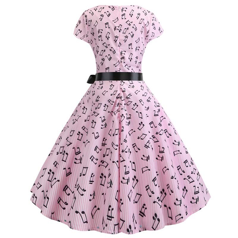 Floral Print Rockabilly Dress
