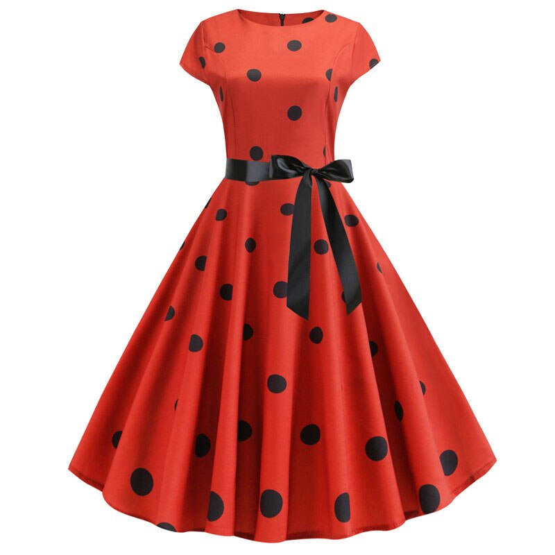 Floral Print Rockabilly Dress