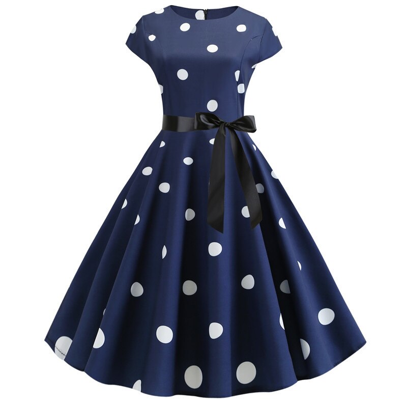 Floral Print Rockabilly Dress