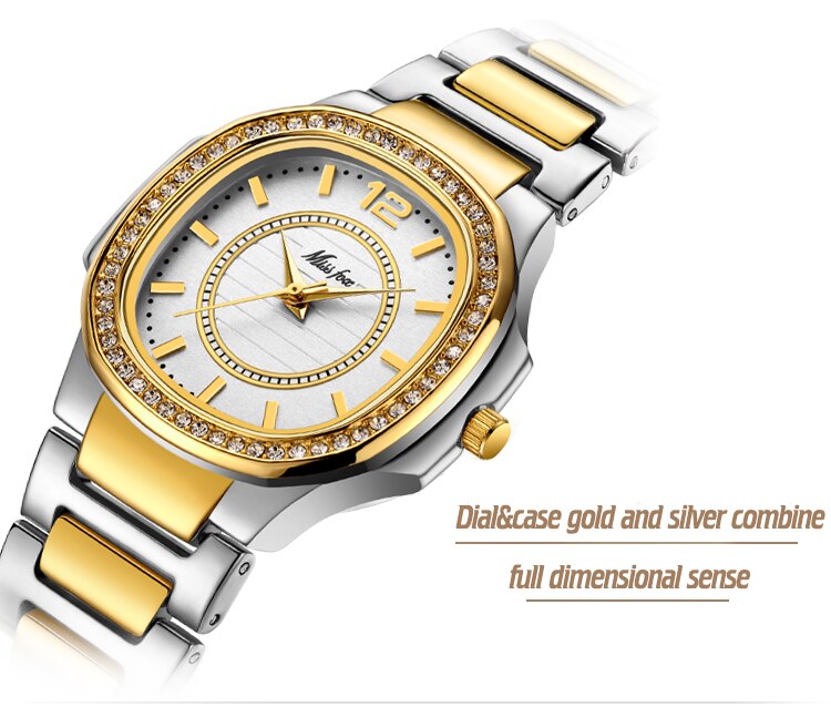 Golden Woman Arabic Number Watch Golden Woman Arabic Number Watch