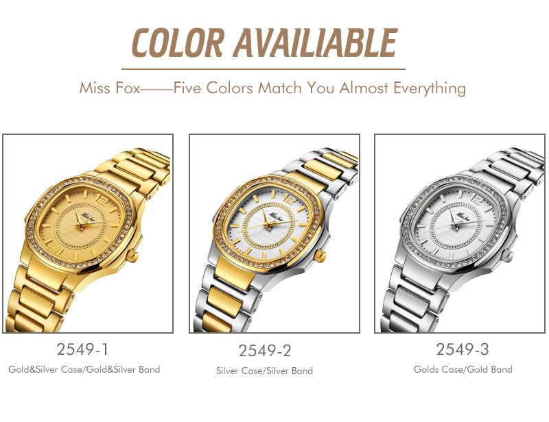 Golden Woman Arabic Number Watch Golden Woman Arabic Number Watch