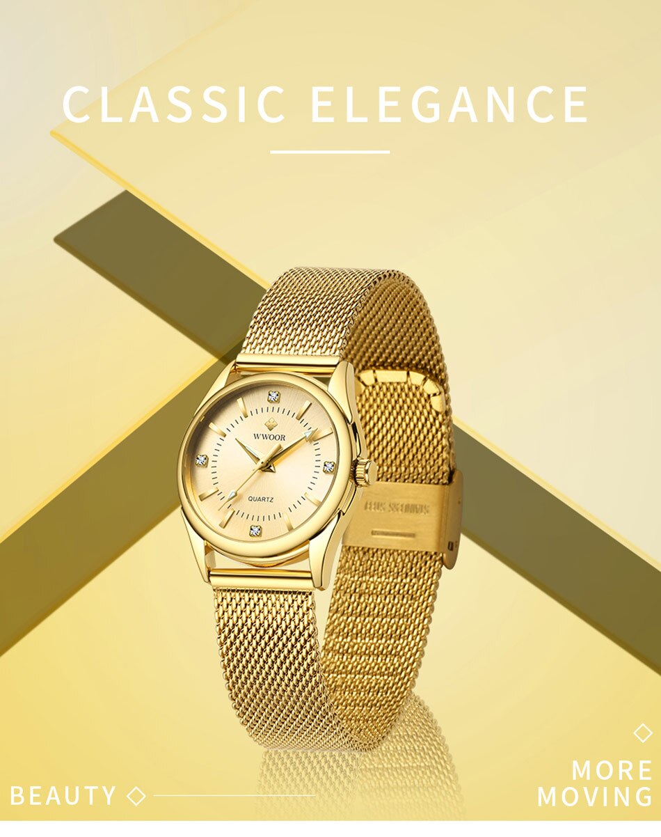 Top Luxury Quartz Golden Bracelet Watch Top Luxury Quartz Golden Bracelet Watch