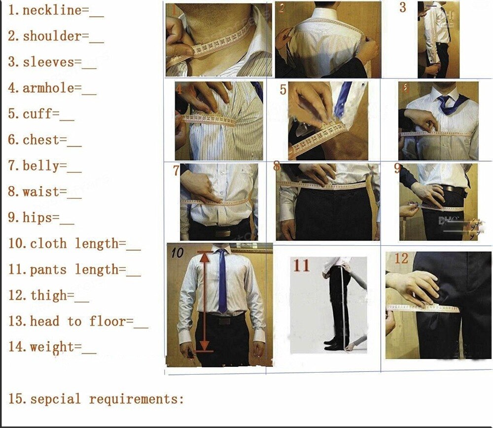 3 Pieces Slim Fit Business Men's Suit 3 Pieces Slim Fit Business Men's Suit