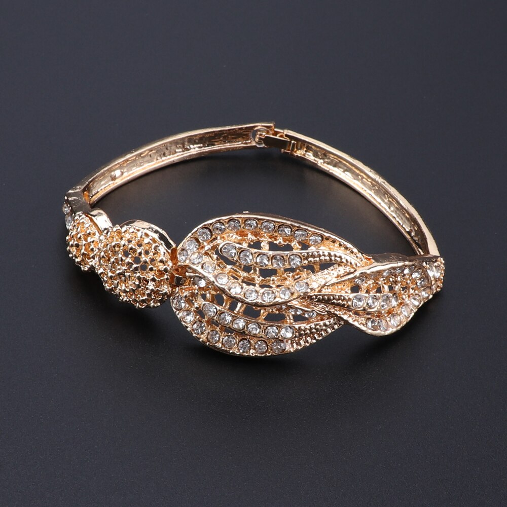Crystal Necklace, Bangle, Ring Earrings,Bridal Accessories Crystal Necklace, Bangle, Ring Earrings,Bridal Accessories