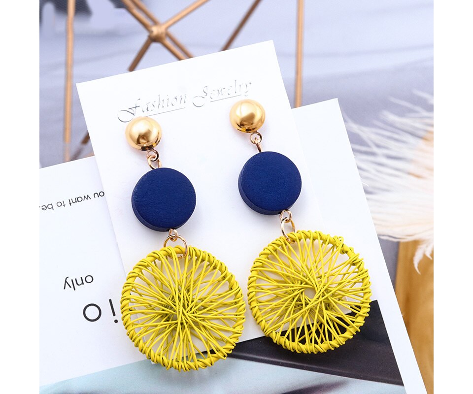 Geometric Gold Dangle Drop Earrings Geometric Gold Dangle Drop Earrings