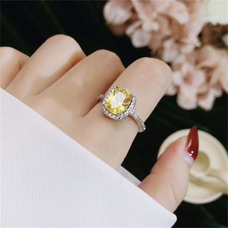 Women Bridal Wedding Ring White Gold Color Women Bridal Wedding Ring White Gold Color