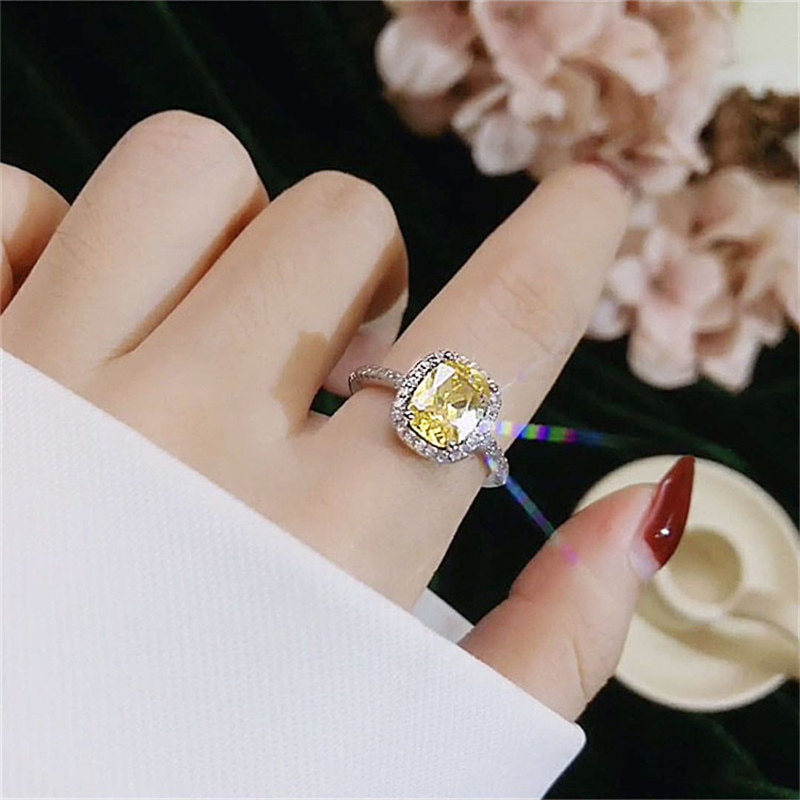 Women Bridal Wedding Ring White Gold Color Women Bridal Wedding Ring White Gold Color
