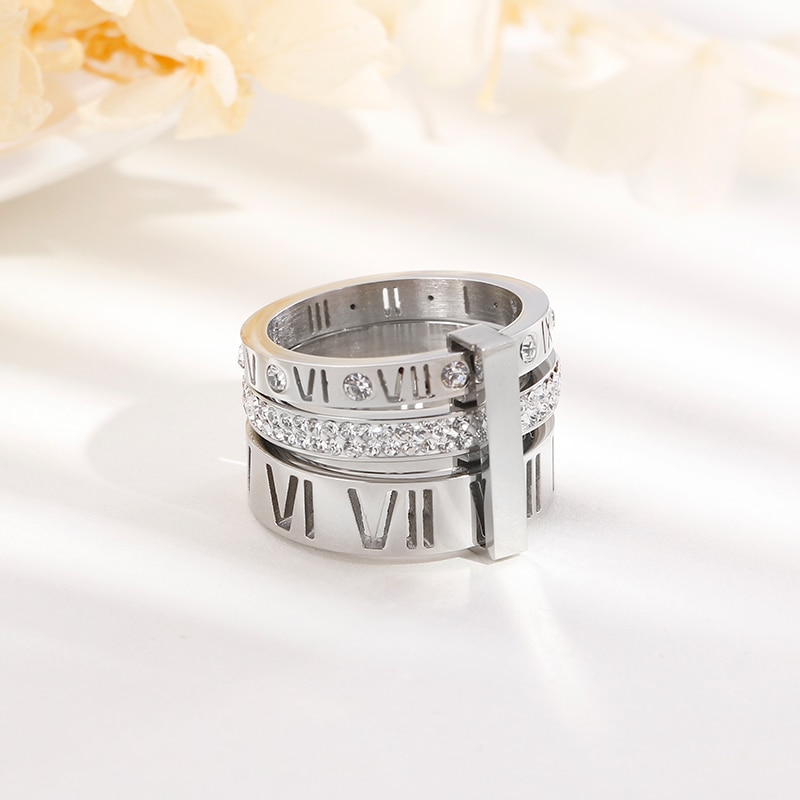 Roman Numerals Engagement Wedding Rings Roman Numerals Engagement Wedding Rings