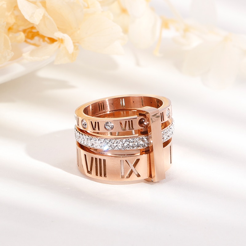 Roman Numerals Engagement Wedding Rings Roman Numerals Engagement Wedding Rings