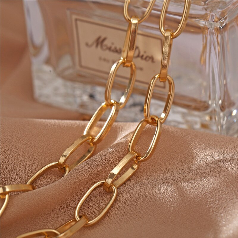 Bijoux Femme Gold Color Choker Necklaces Bijoux Femme Gold Color Choker Necklaces