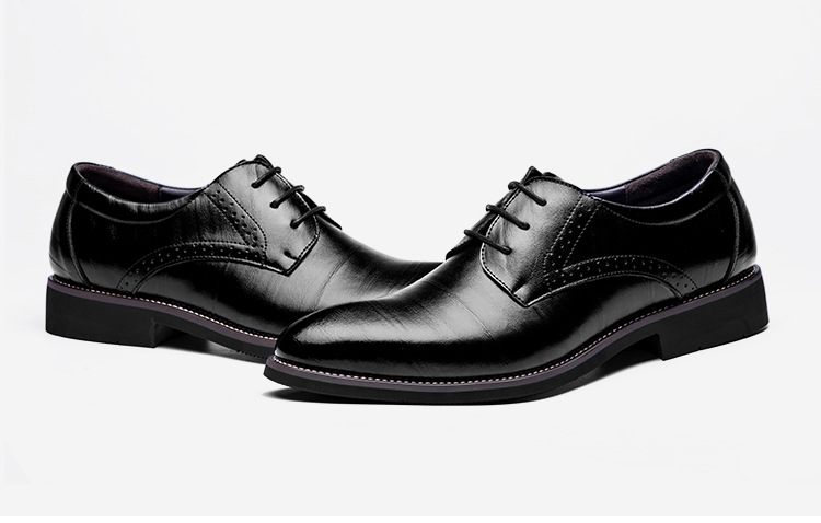 Genuine Leather Mens Dress Shoes