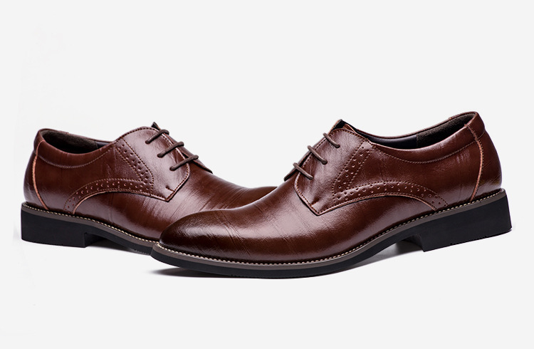 Genuine Leather Mens Dress Shoes