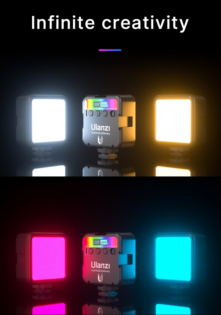 Mini RGB LED Video Light Mini RGB LED Video Light