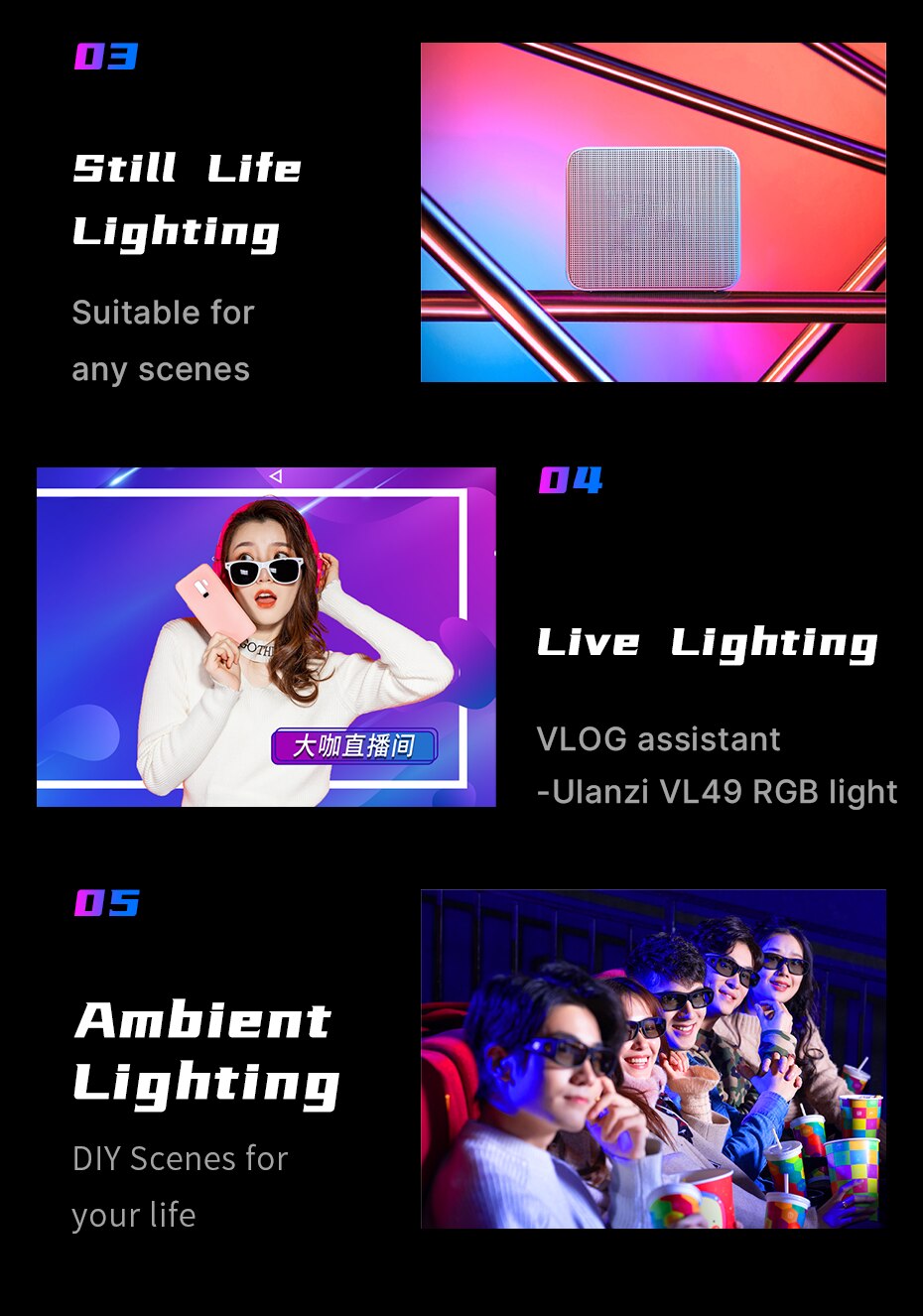 Mini RGB LED Video Light Mini RGB LED Video Light