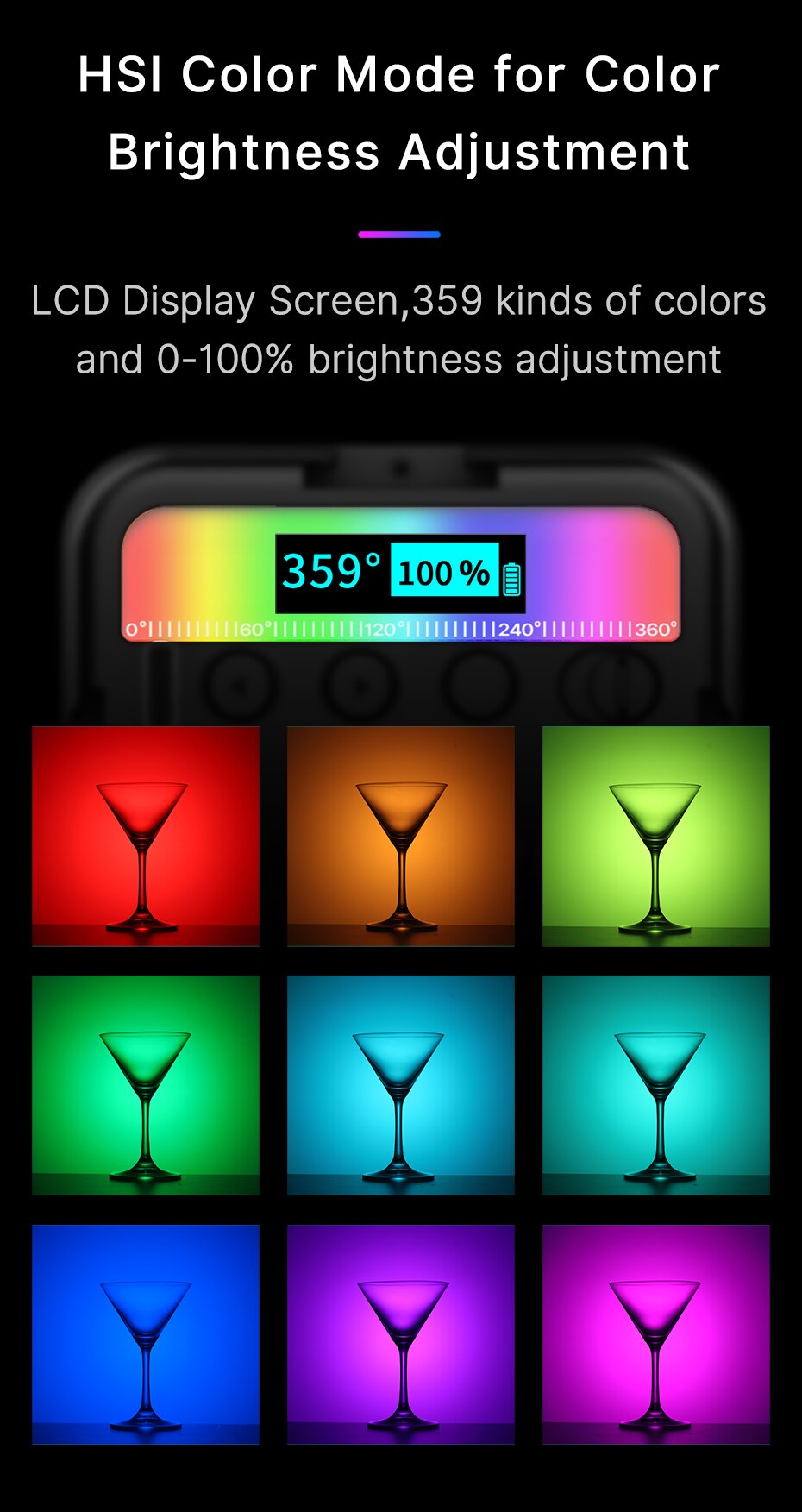 Mini RGB LED Video Light Mini RGB LED Video Light