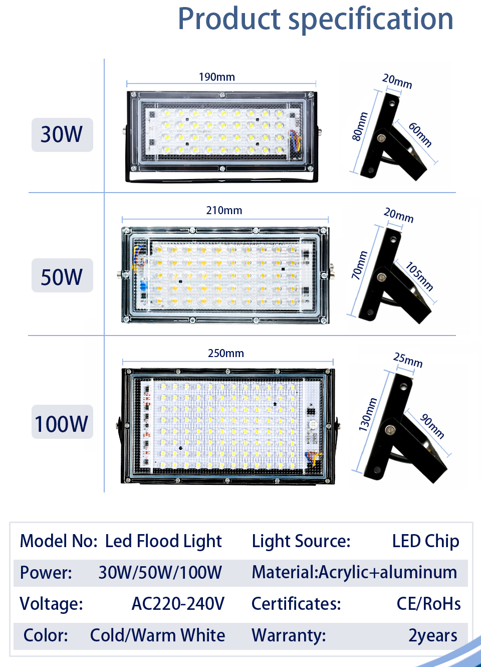 Led Outdoor Flood Light