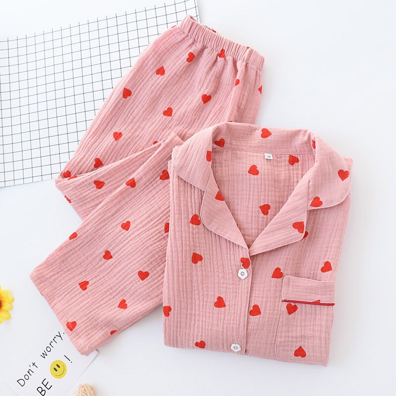 Spring Ladies Pajamas Set