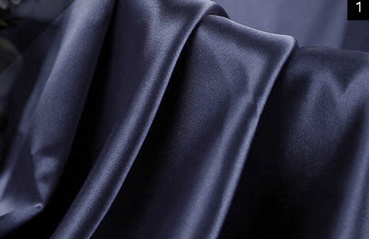 Womens Silk Satin Pajamas Set