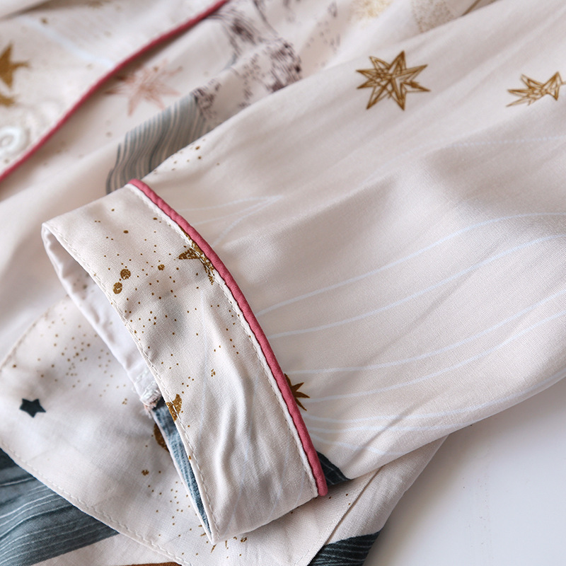 Two-piece Home Suit Pajamas