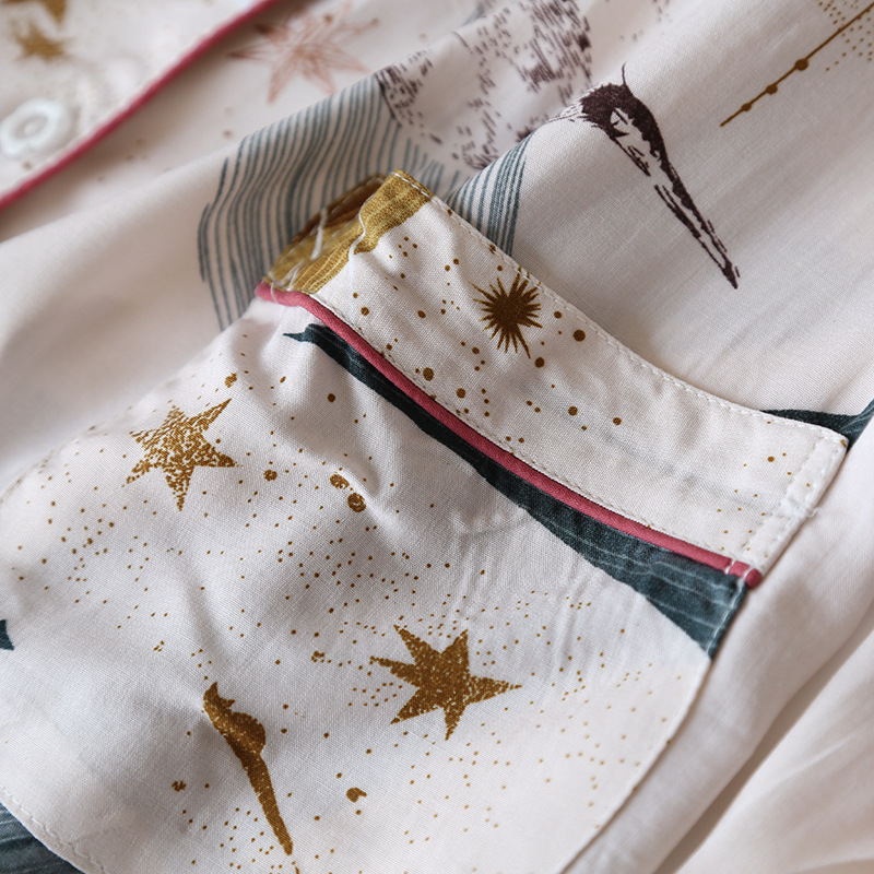 Two-piece Home Suit Pajamas