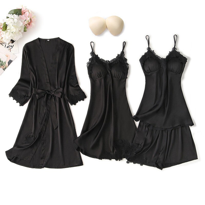 Women's 5PCS Pajamas Set