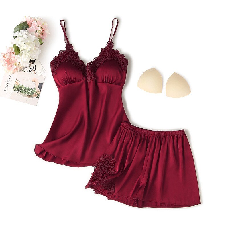 Women's 5PCS Pajamas Set