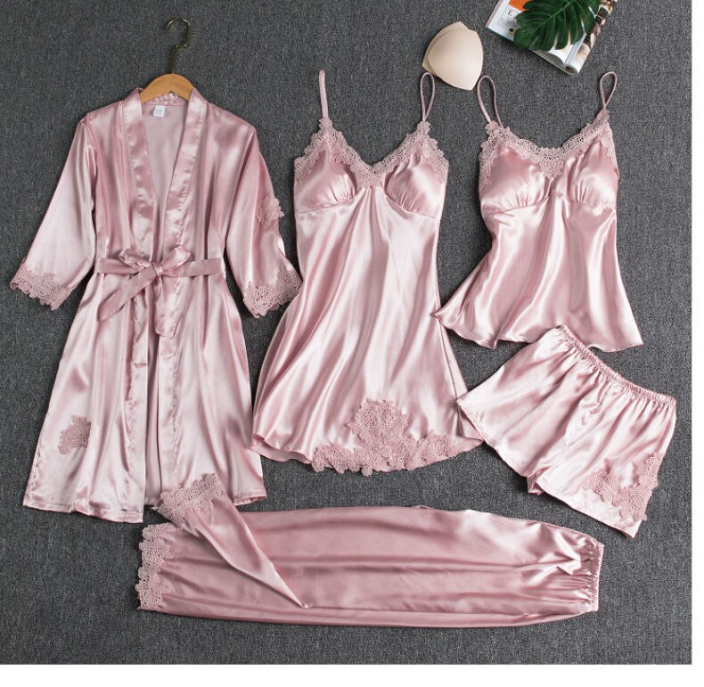 Female 5PCS Pajamas