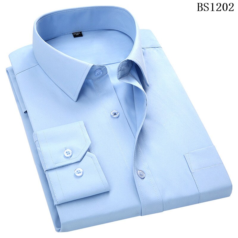 Plus Large Size 8XL 7XL 6XL 5XL 4XL Slim Fit Mens Business Casual Long Sleeved Shirt Classic Striped Male Social Dress Shirts Plus Large Size 8XL 7XL 6XL 5XL 4XL Slim Fit Mens Business Casual Long Sleeved Shirt Classic Striped Male Social Dress Shirts