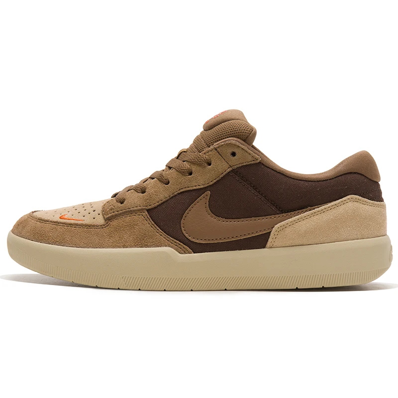 Nike Men's Shoes Sb Force 58 Sports Shoes Fashion Trend Low-Top Board Shoes Plaid Breathable Casual Shoes Dv5477-201